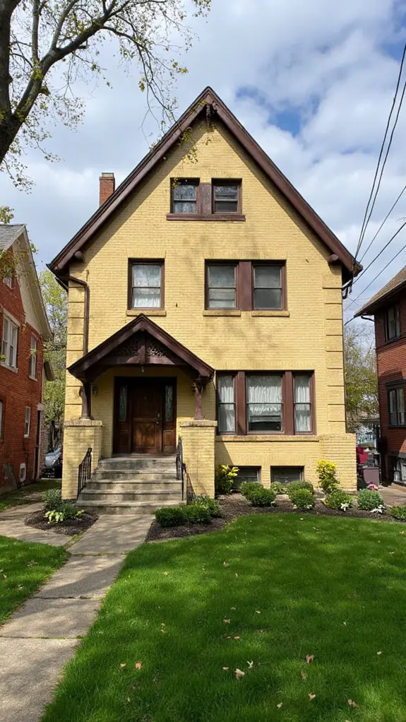 cozy split level home design