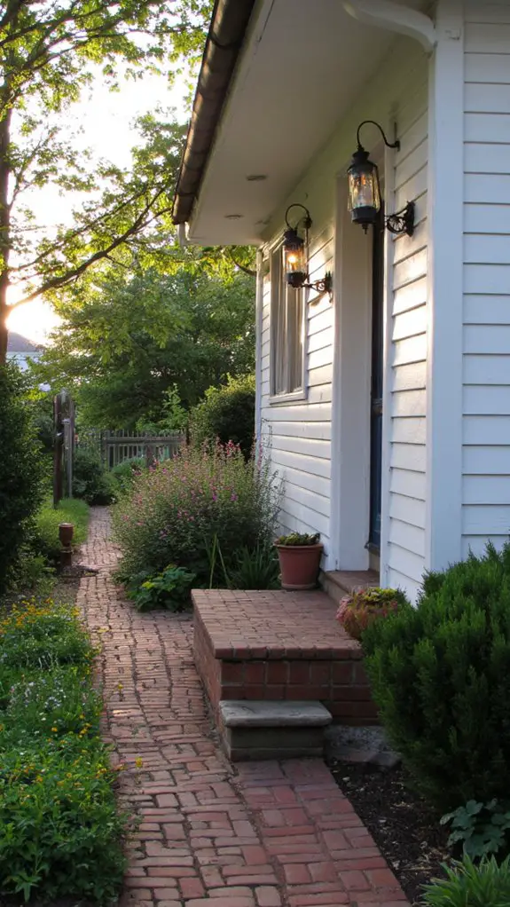 cozy vintage outdoor ambiance