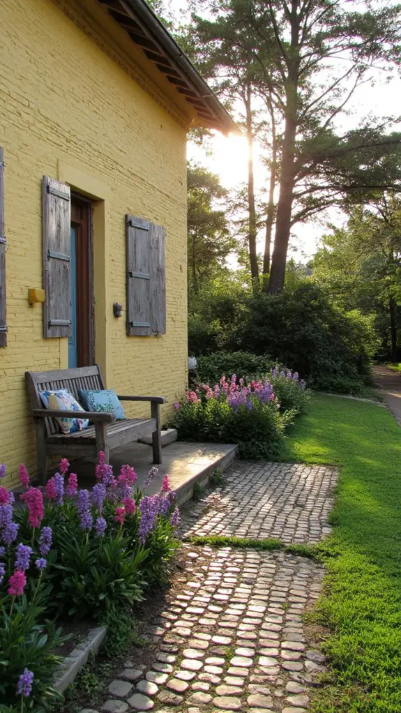 cozy warm yellow retreat