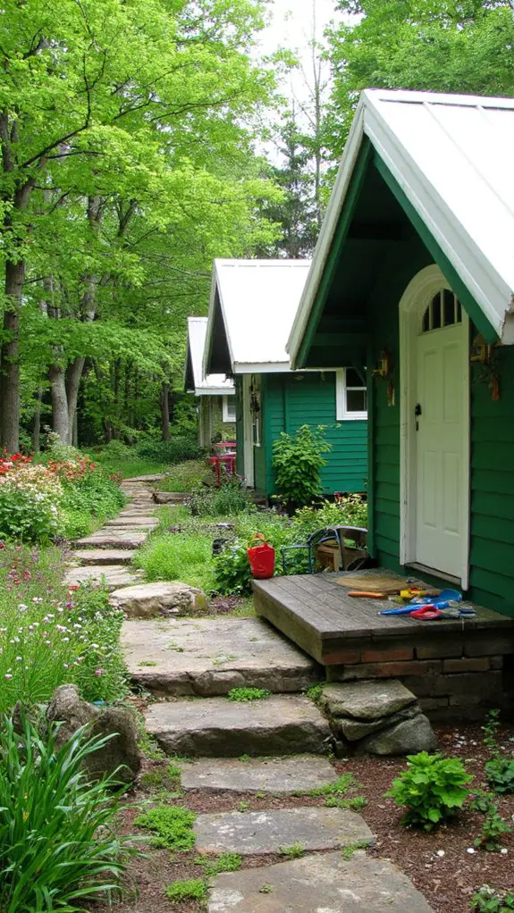 cozy woodland storybook retreat