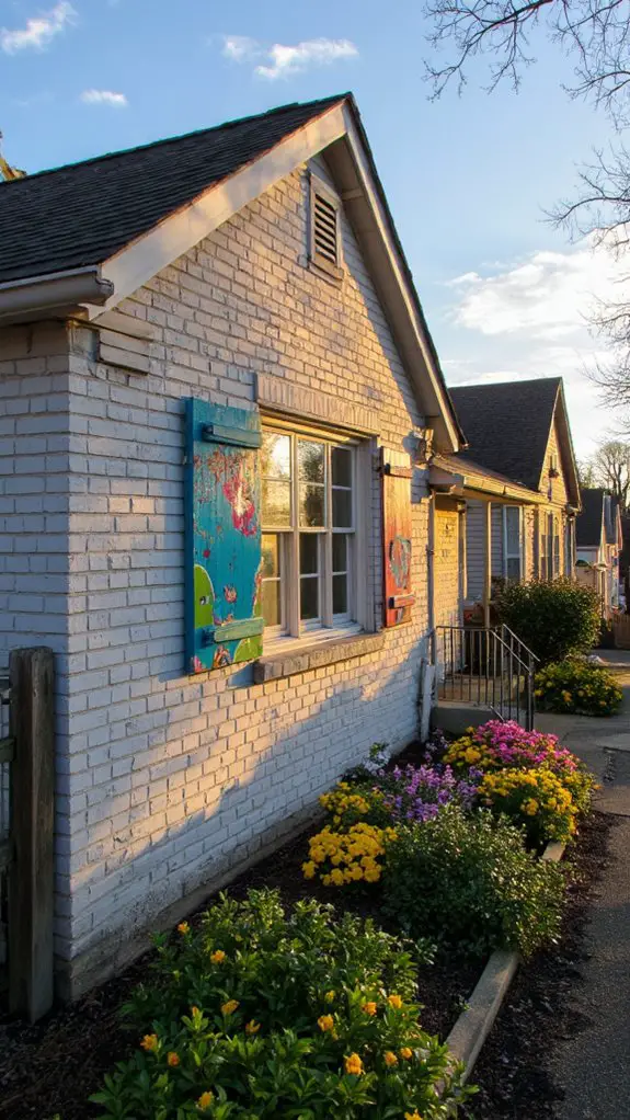 creative painted shutter designs