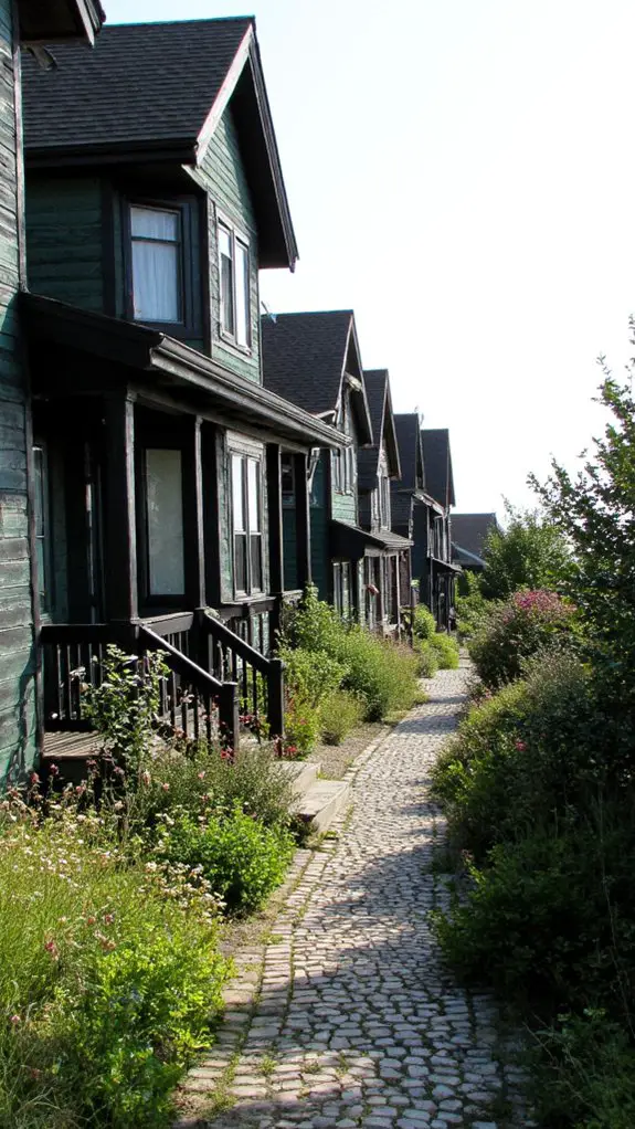 dark green coastal retreat