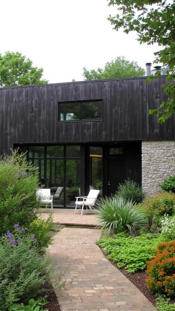 dark green in architecture