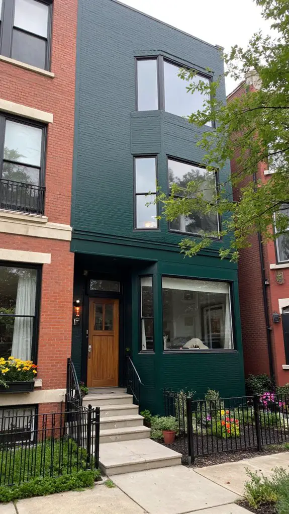 dark sage green elegance