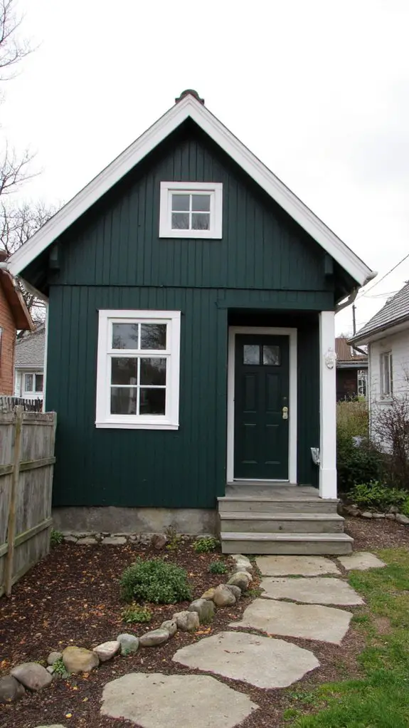 dark teal green elegance