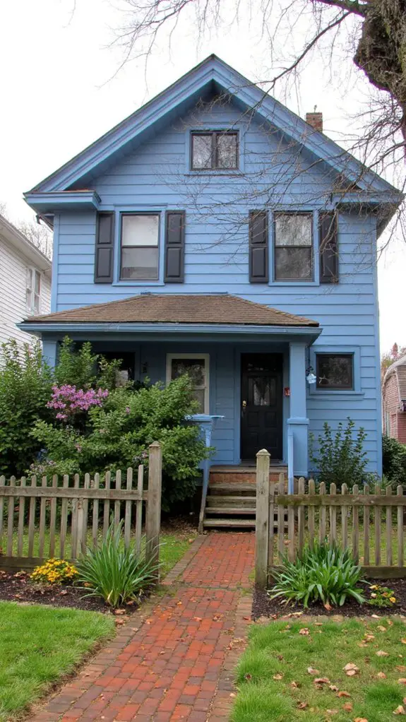 darker shutters enhance contrast