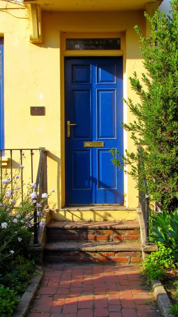 deep blue gold elegance