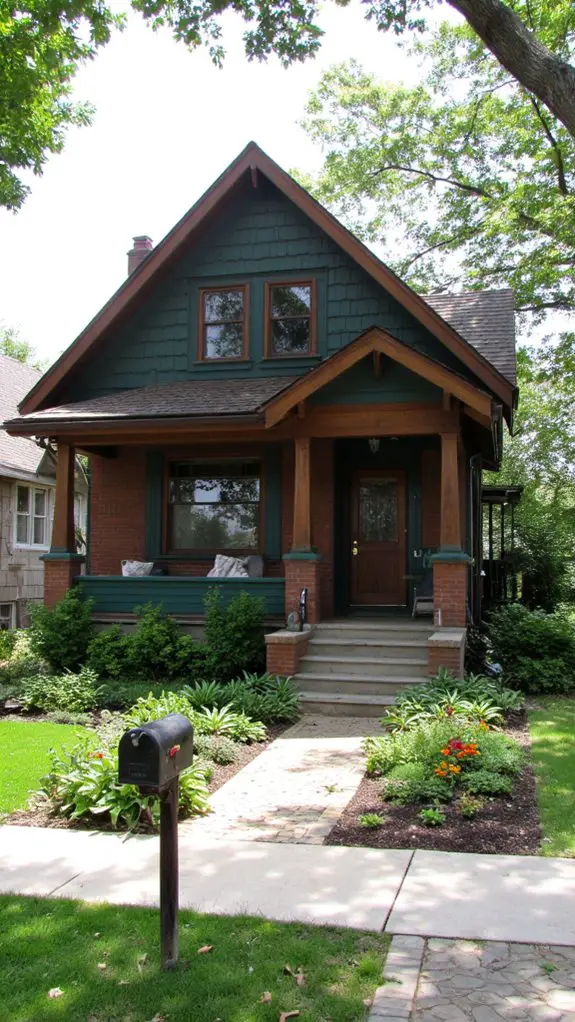 deep green oak elegance