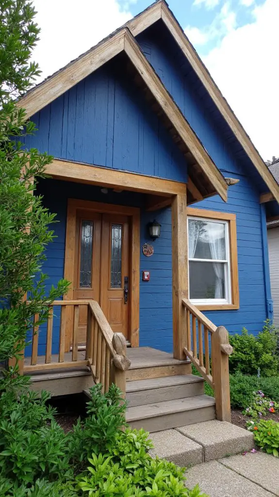 denim and timber harmony