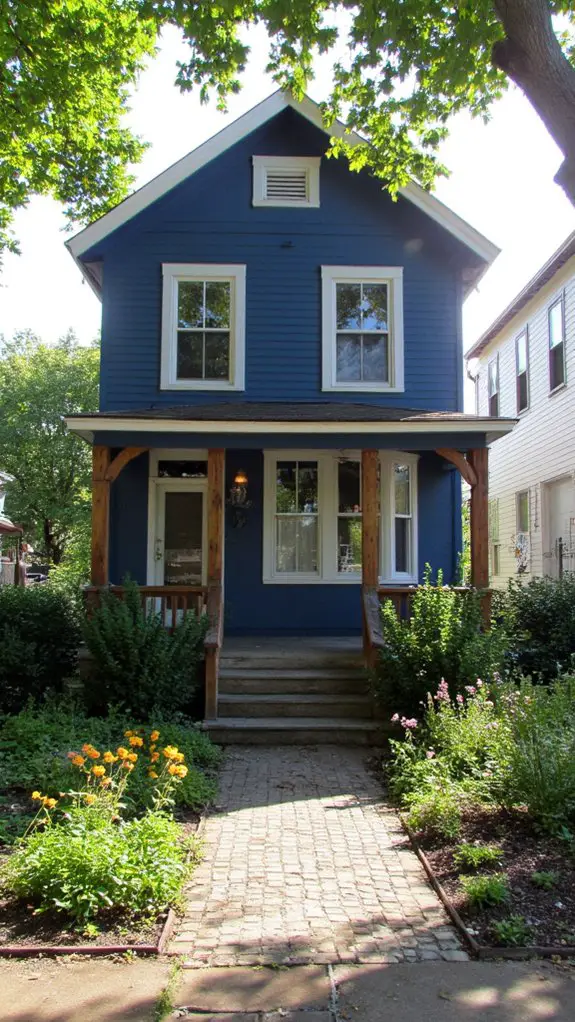 denim blue home transformation