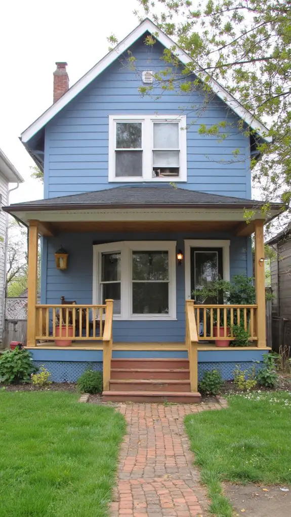 denim blue house elegance