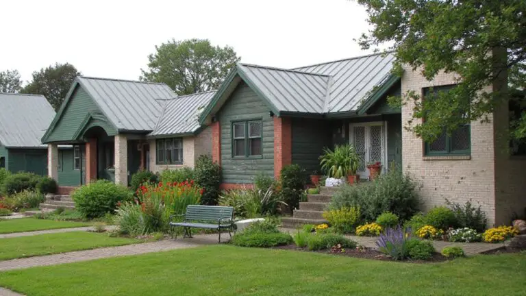 distinctive green houses showcased