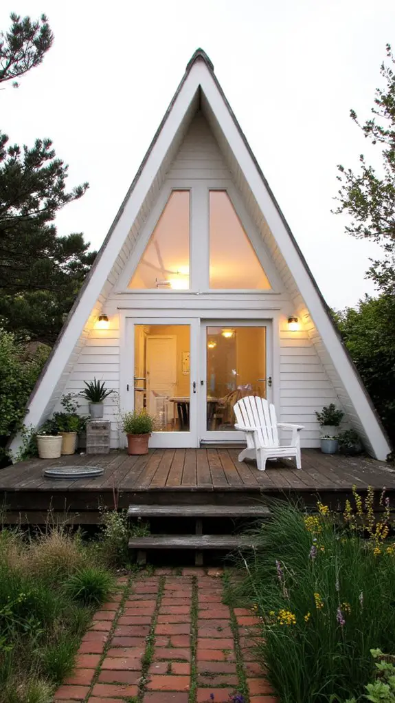 dramatic coastal a frame design