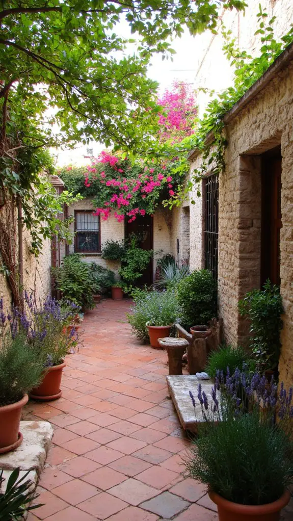 drought resistant courtyard design