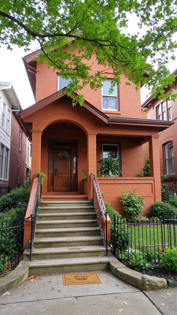 earthy clay meets mahogany