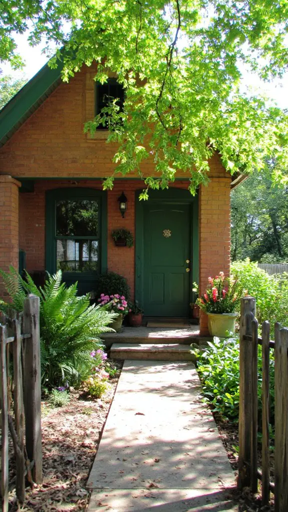 earthy tones enhance tranquility