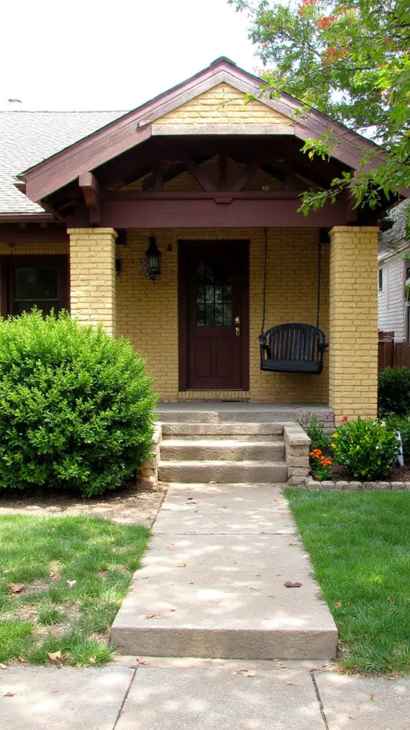 earthy tones enhance warmth