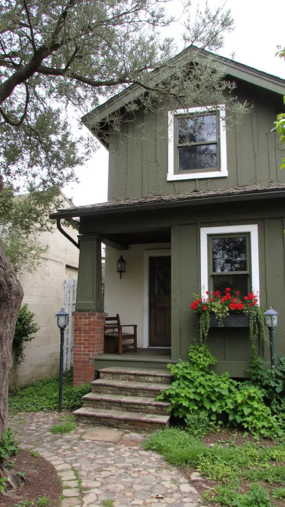 earthy tones welcoming ambiance