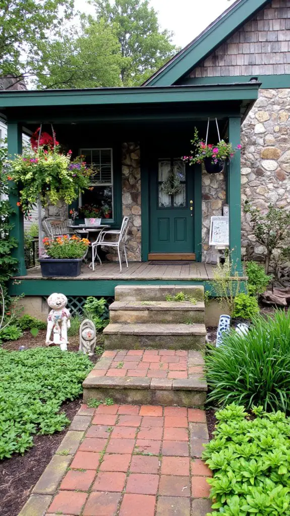 eclectic dark sage charm