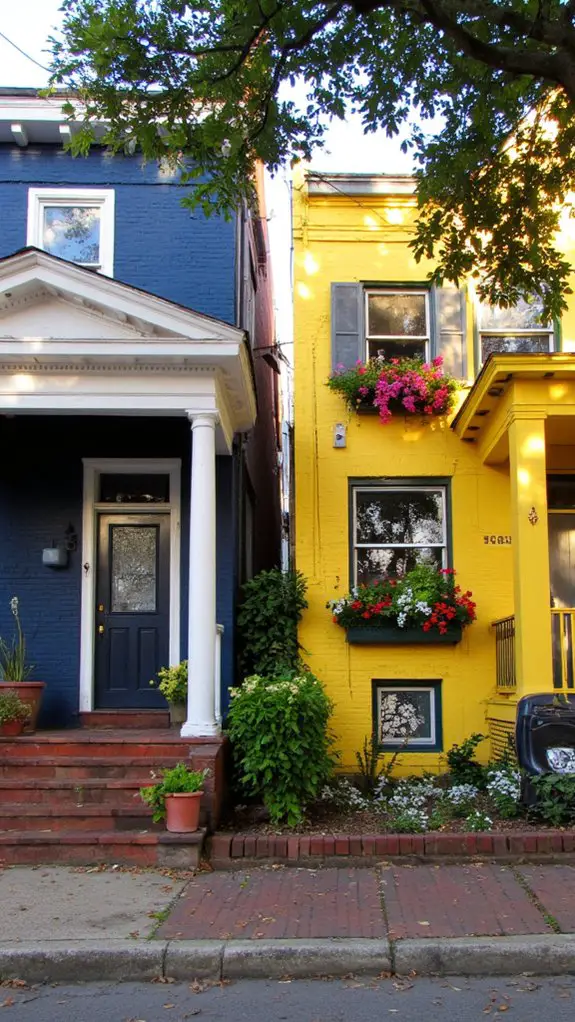 eclectic exterior design elements