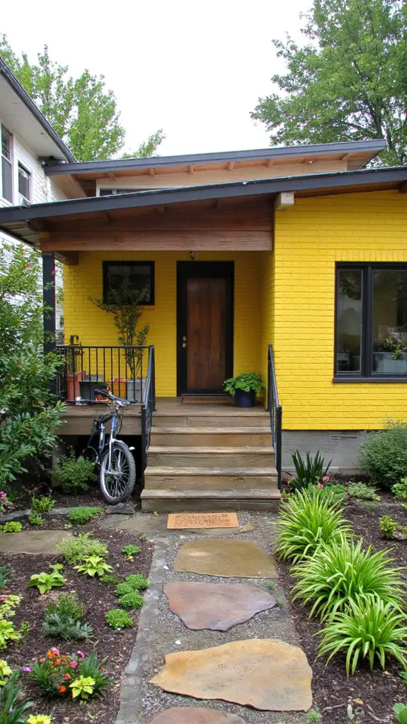 eclectic material fusion design