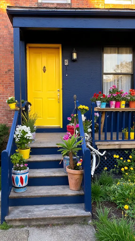 eclectic patterns and colors