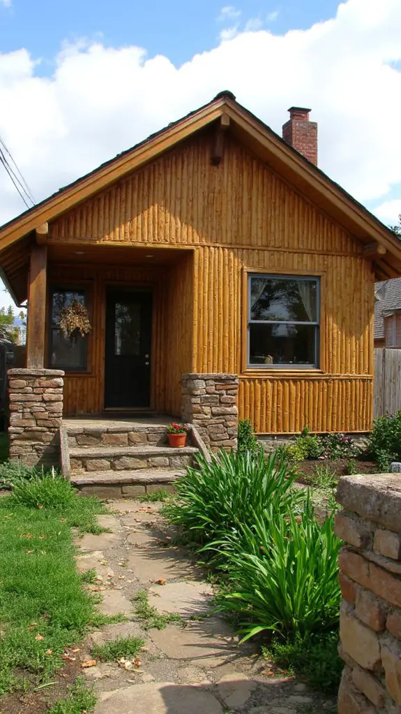 eco friendly bamboo siding option