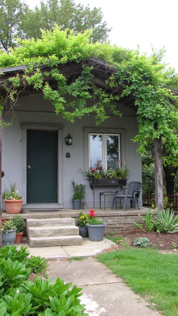 eco friendly gray greenery harmony