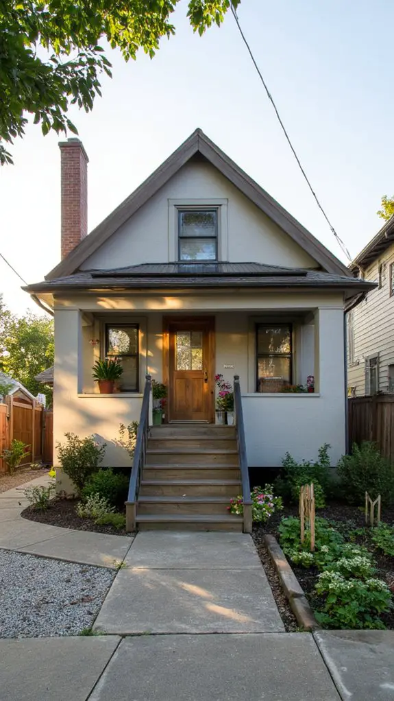 eco friendly light gray homes