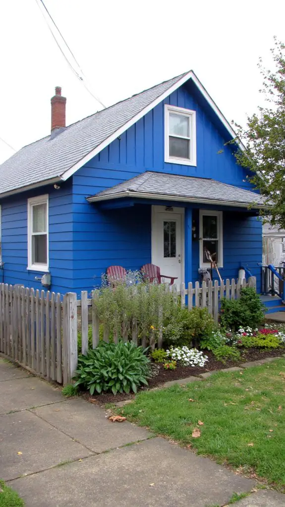 electric blue cool gray