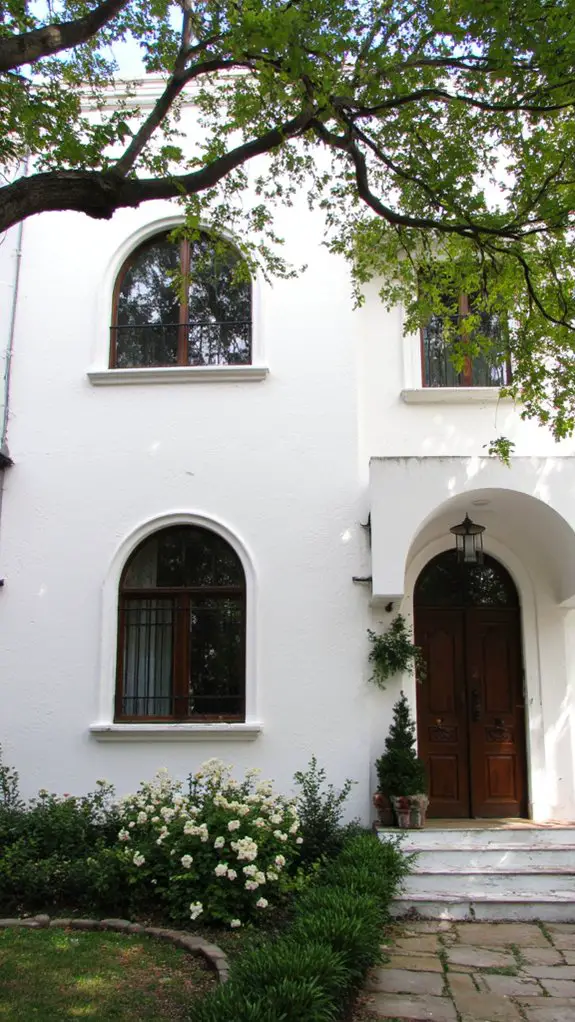 elegant arched window design