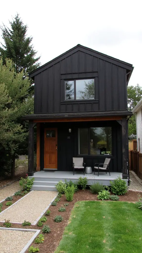 elegant black and brown design