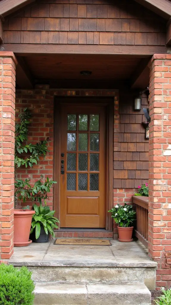 elegant brown house design