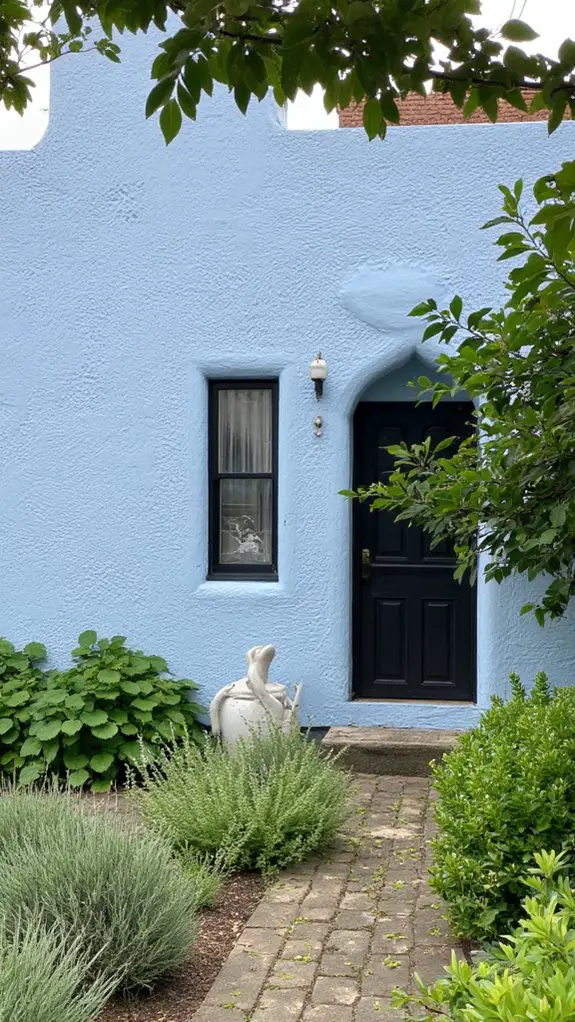 elegant calming exterior finish