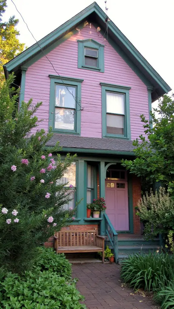 elegant calming garden hue