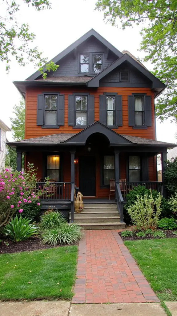 elegant color combination contrast