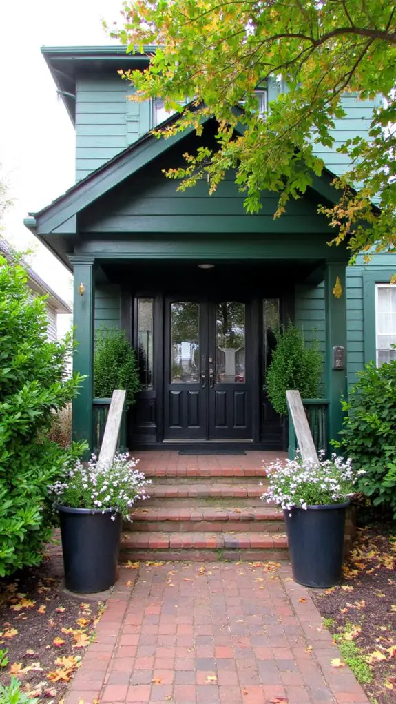 elegant contrast with nature