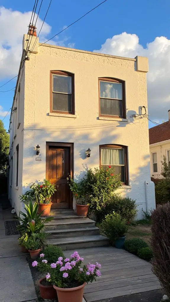 elegant cream and brown
