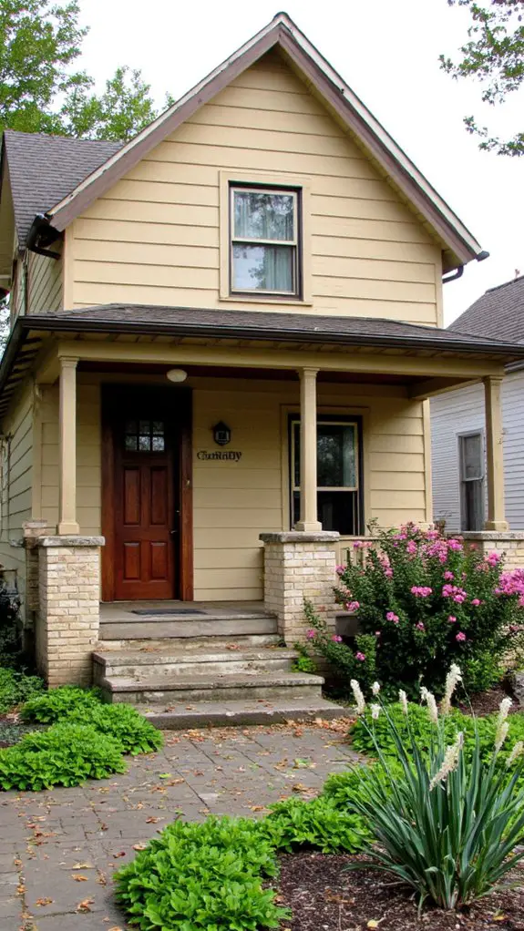 elegant creamy tan contrast