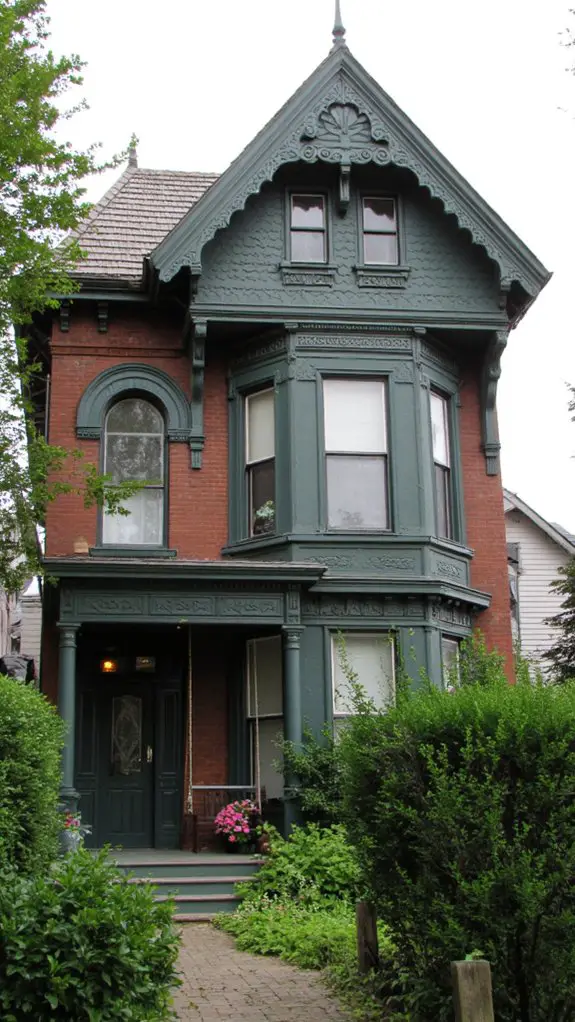 elegant dark sage green