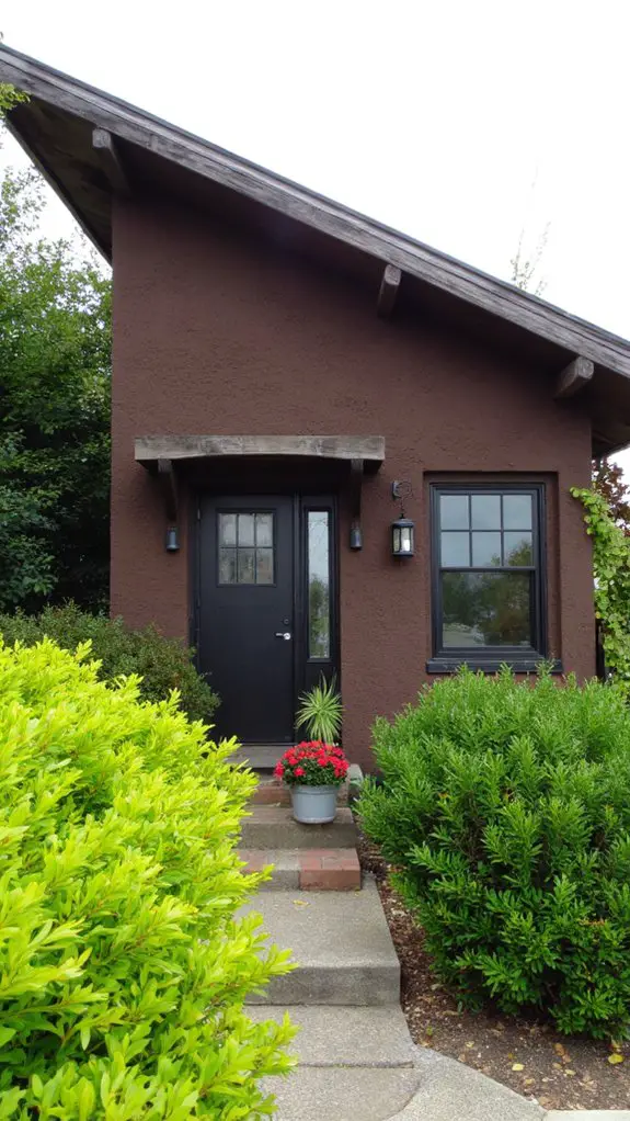 elegant deep espresso hues