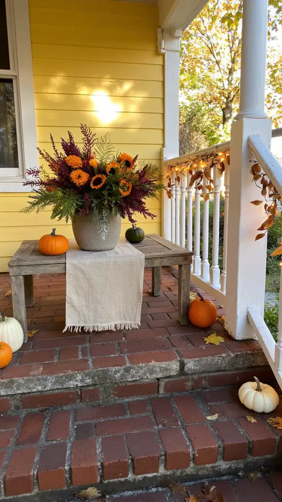 elegant fall centerpiece arrangements