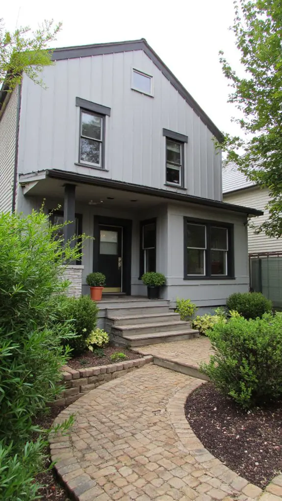 elegant gray and black