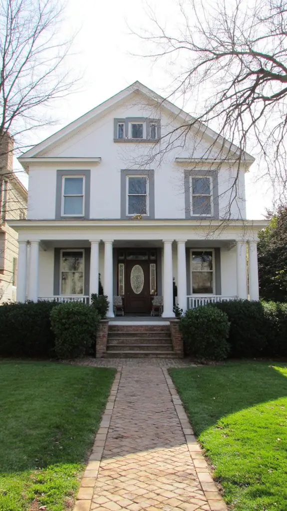 elegant gray and white