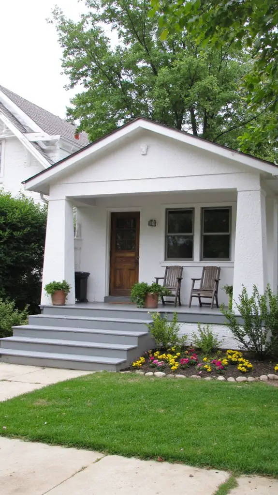 elegant gray and white