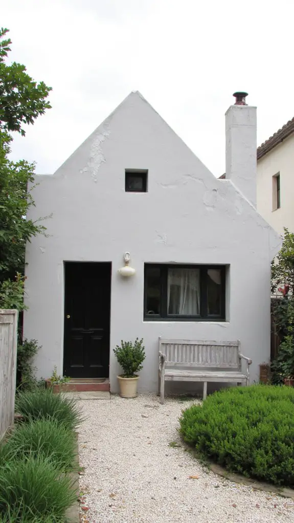 elegant gray architectural simplicity