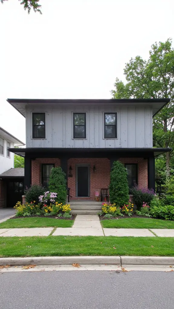 elegant gray black contrast