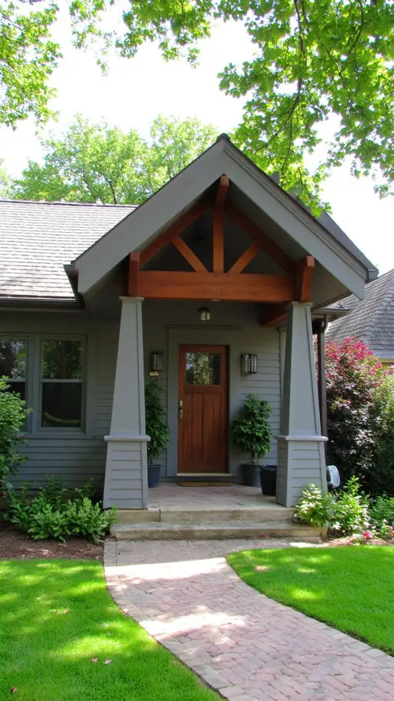 elegant gray wood siding