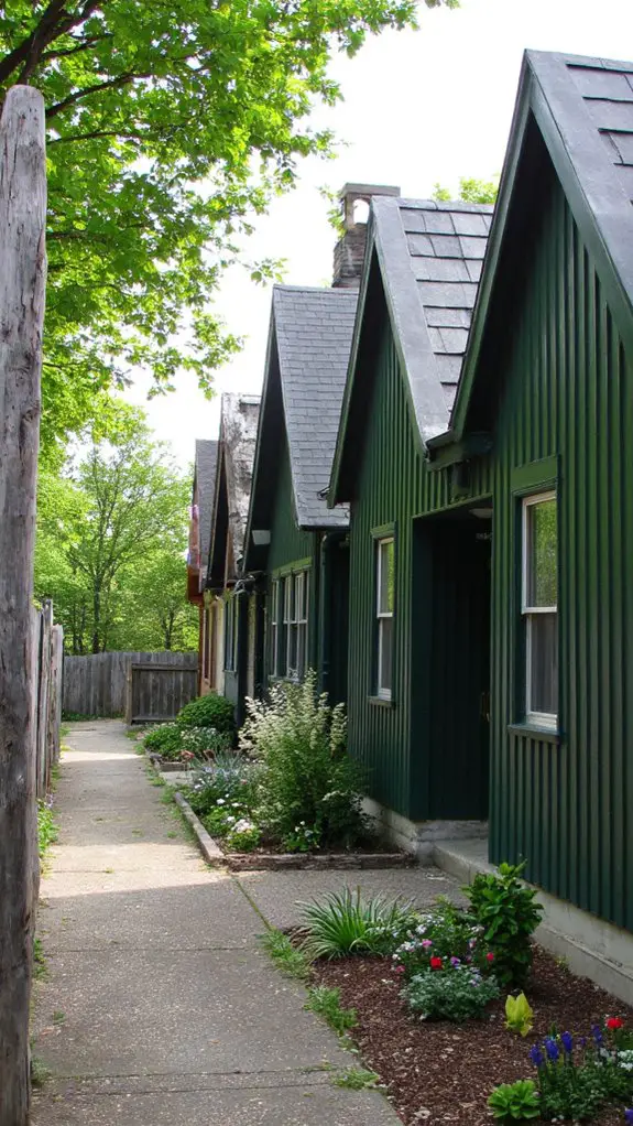 elegant green and black