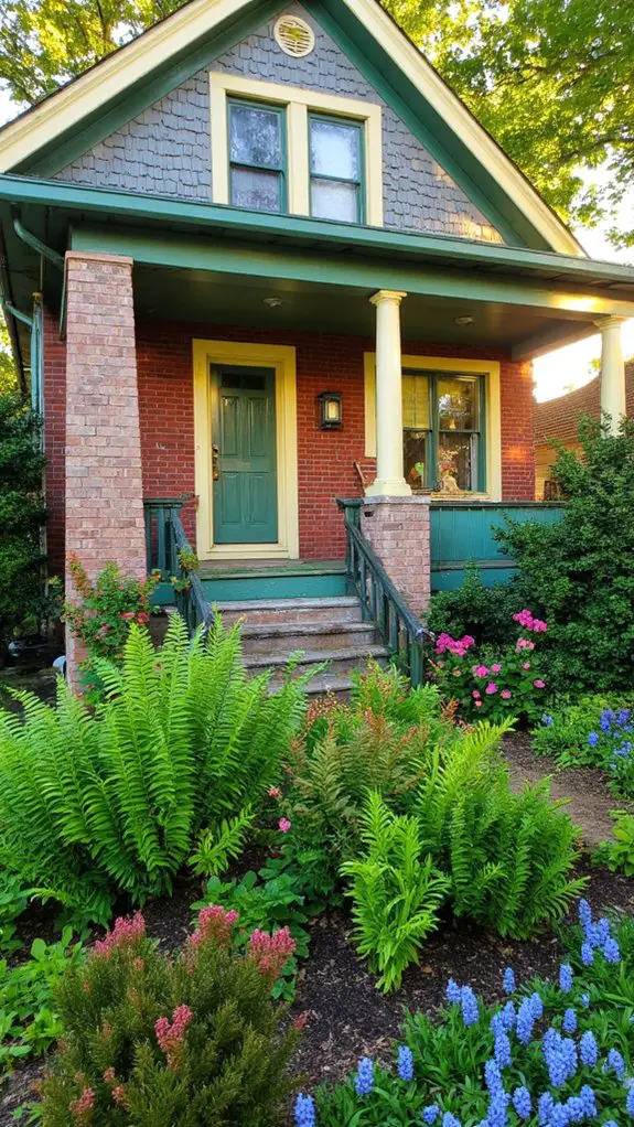 elegant green and yellow